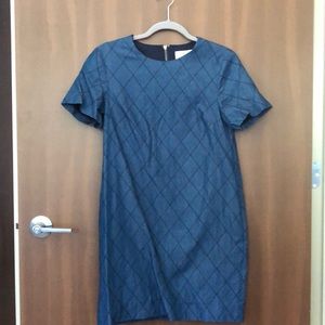 Kate Spade Chambray Windowpane Dress